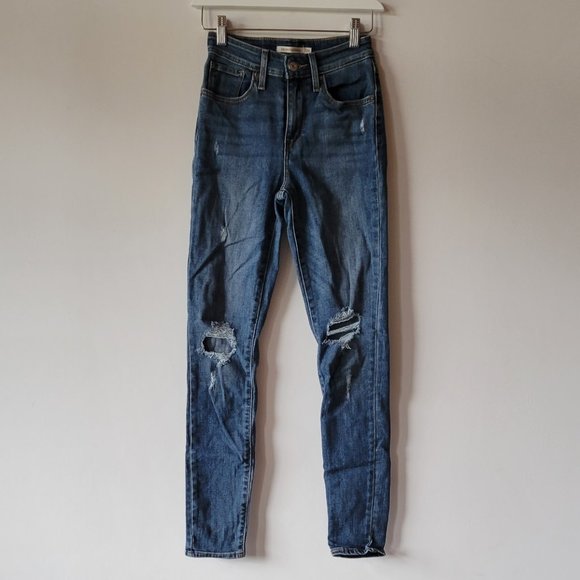 Levi's Women's 721 High Rise Skinny Jeans - Picture 1 of 5